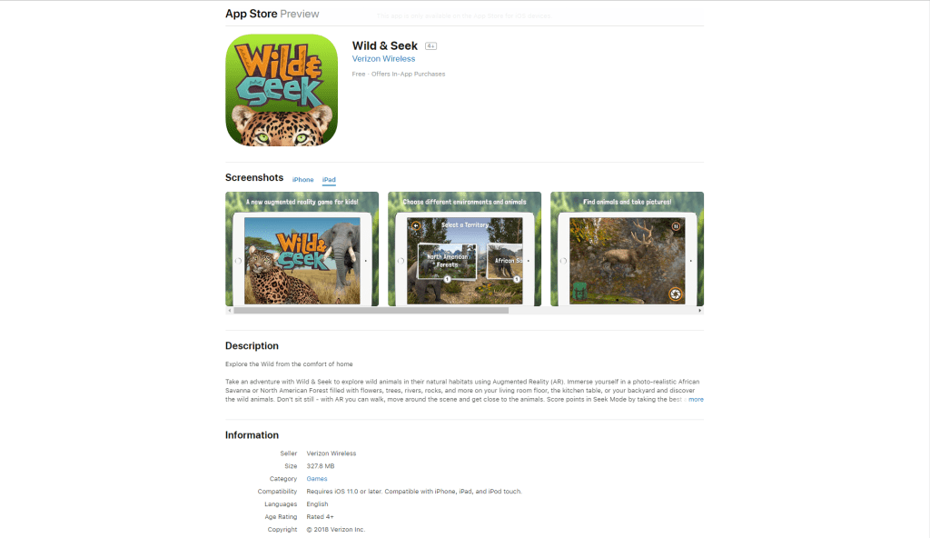 Another game released…