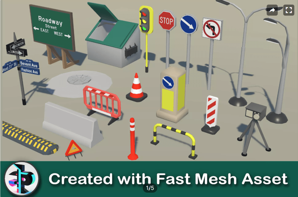 Get Creative with a Free Low Poly Road Pack in&nbsp;Unity