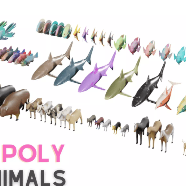 Low Poly Animals 3D Assets: Free Unity Asset for Game&nbsp;Development